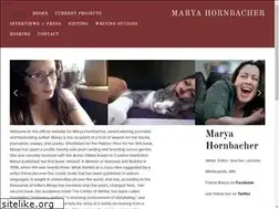 Sites similar to maryahornbacher.com