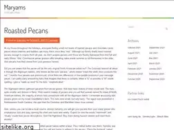 Sites similar to maryams.net