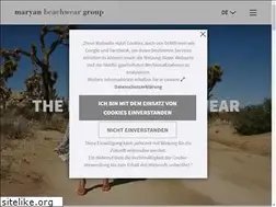 Sites similar to maryanbeachwear.de