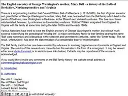 Sites similar to maryballwashington.com