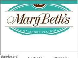 Sites similar to marybethsatmcbee.com