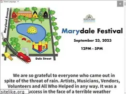 Sites similar to marydalefestival.org