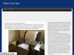 Sites similar to maryfootspa.com