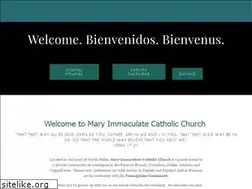 Sites similar to maryimmaculatechurch.org