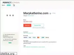 Sites similar to marykatherine.com