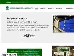 Sites similar to maryknollmissionarchives.org