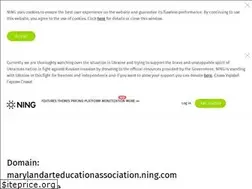Sites similar to marylandarteducationassociation.ning.com