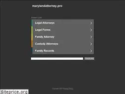 Sites similar to marylandattorney.pro