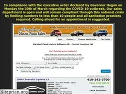 Sites similar to marylandclassicauto.com