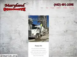 Sites similar to marylandconcreteinc.com