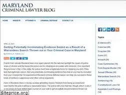 Sites similar to marylandcriminallawyer-blog.com