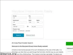 Sites similar to marylanddreamhomerealty.com