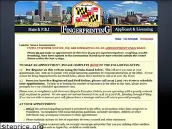 Sites similar to marylandfingerprinting.com