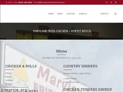 Sites similar to marylandfriedchickenmb.com