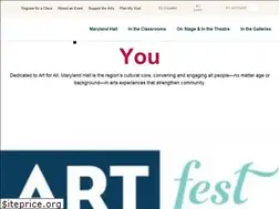 Sites similar to marylandhall.org