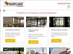 Sites similar to marylandscreens.com