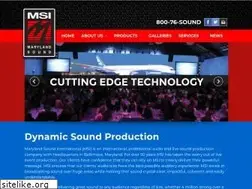 Sites similar to marylandsound.com
