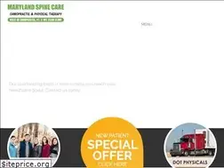 Sites similar to marylandspinecare.com