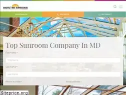 Sites similar to marylandsunrooms.com