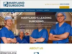 Sites similar to marylandsurgeons.com