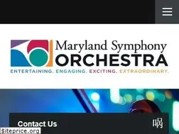 Sites similar to marylandsymphony.org