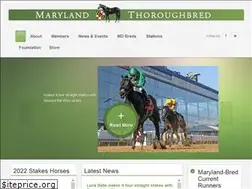 Sites similar to marylandthoroughbred.com