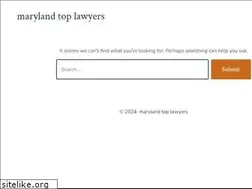 Sites similar to marylandtoplawyers.com