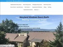 Sites similar to marylandwindowsdoorsroofs.com