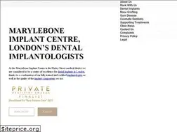 Sites similar to maryleboneimplantcentre.co.uk