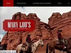 Sites similar to marylousfeedtackandwesternwear.com