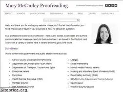 Sites similar to marymccauleyproofreading.com