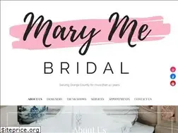 Sites similar to marymebridal.com