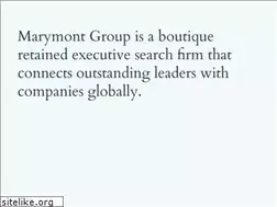 Sites similar to marymont.com