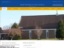Sites similar to marymotherparish.org