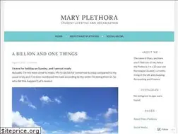 Sites similar to maryplethora.wordpress.com