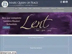 Sites similar to maryqueenofpeace.org