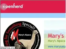 Sites similar to marysalpaca.com