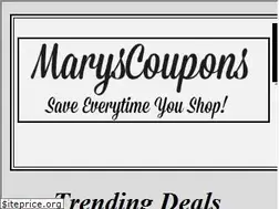 Sites similar to maryscoupons.biz