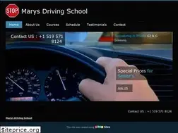 Sites similar to marysdrivingschool.ca
