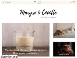 Sites similar to maryseetcocotte.com