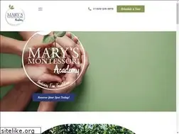 Sites similar to marysmontessori.net