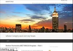 Sites similar to maryspad.com