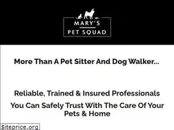 Sites similar to maryspetsquad.com