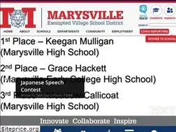 Sites similar to marysville.k12.oh.us