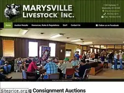 Sites similar to marysvillelivestock.com