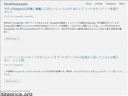 Sites similar to masahikosawada.github.io
