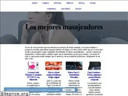 Sites similar to masajeador.org