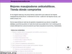 Sites similar to masajeadoranticelulitico.site