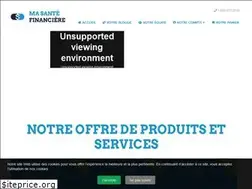 Sites similar to masantefinanciere.com
