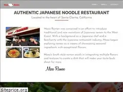 Sites similar to masaramenrestaurant.com